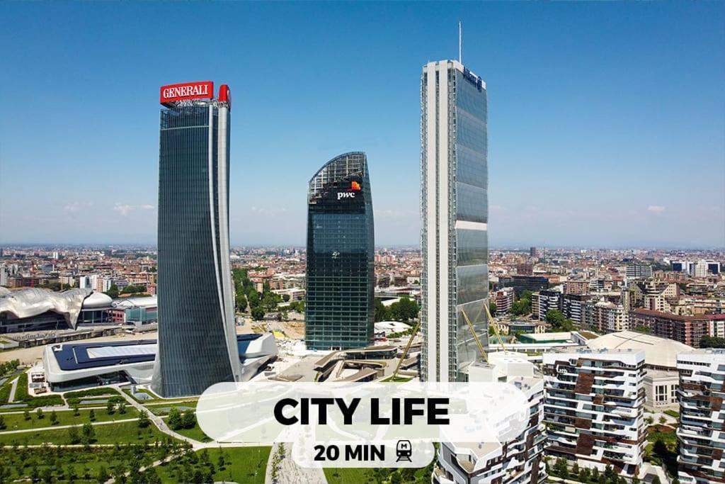 米兰Bright & Modern 2 Min Metro 20Min Niguarda H公寓 外观 照片
